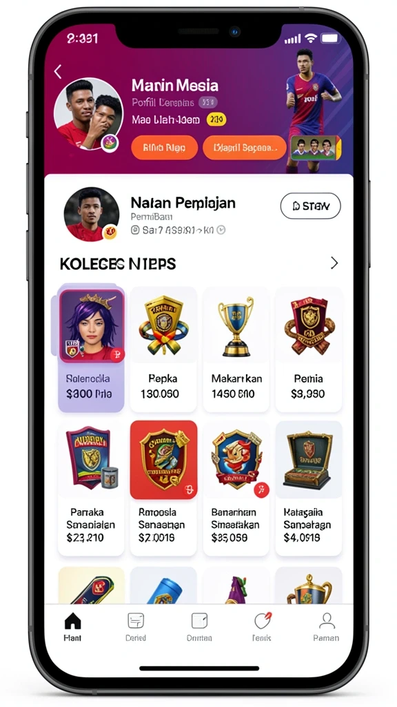 Tampilan grafis yang memukau dan detail.