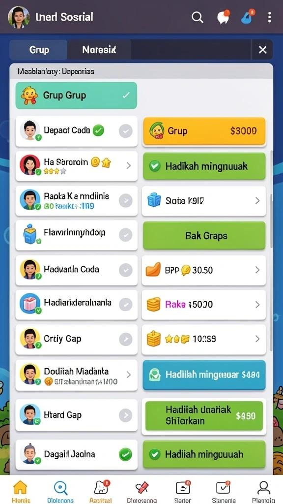 Mode multiplayer yang seru dan kompetitif.