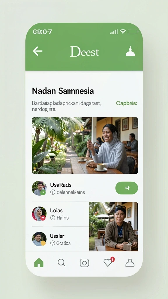 Tampilan antarmuka yang menarik dan mudah digunakan.