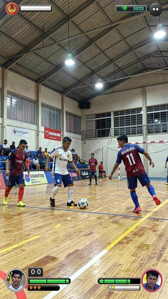 Tangkapan layar kedua menunjukkan mode multiplayer yang seru.