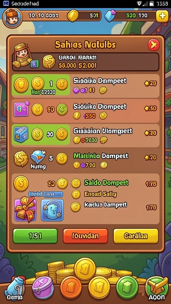 Sistem reward yang menarik untuk menjaga motivasi bermain.