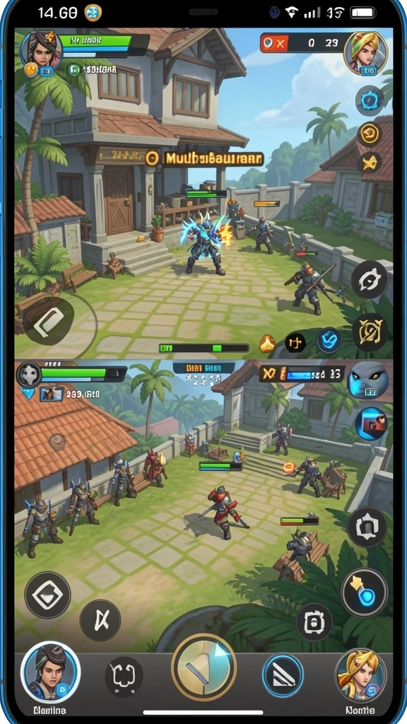 Mode permainan yang seru dan menantang.