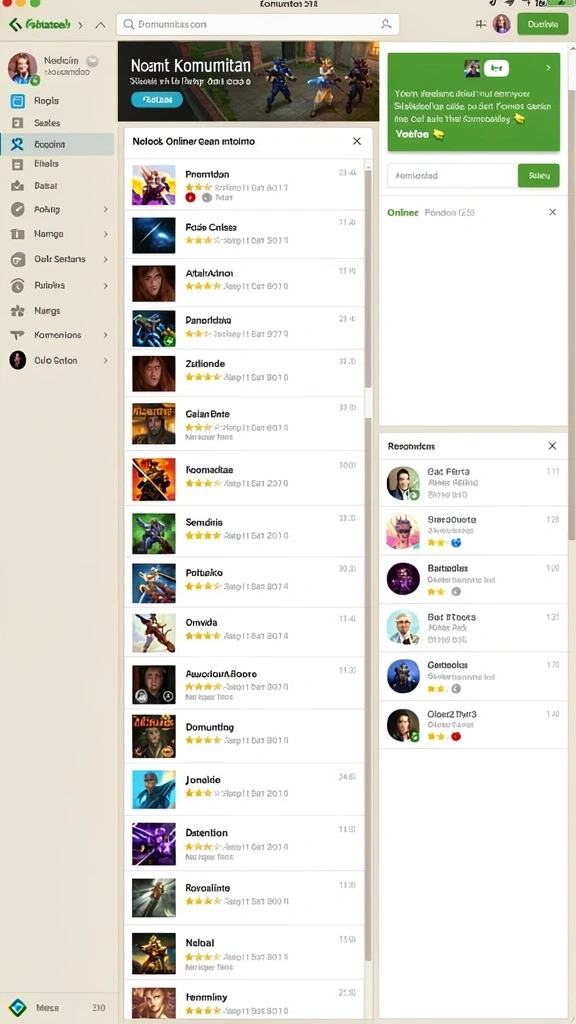 Screenshot menunjukkan desain batik yang berwarna-warni.