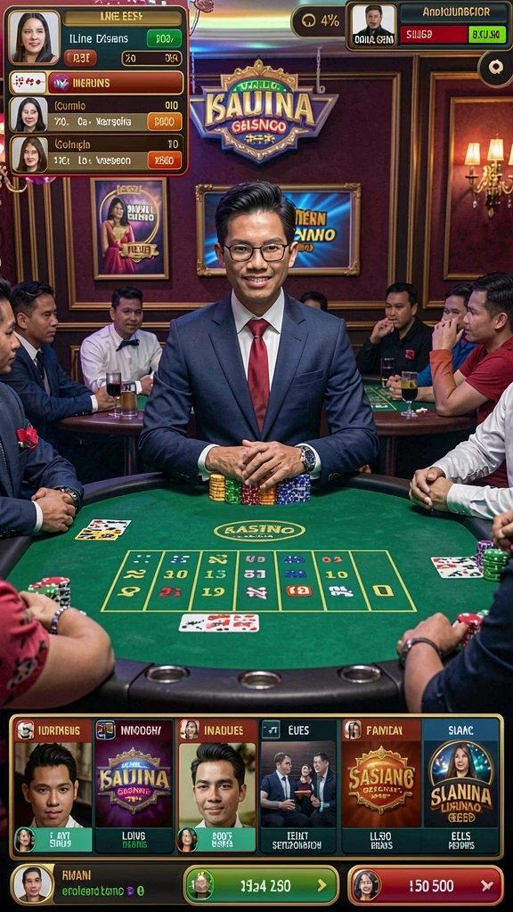 Ilustrasi pertarungan menegangkan antara pemain.