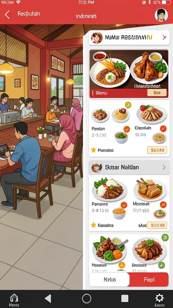 Tangkapan layar 3 menggambarkan dunia fantastis yang dapat dijelajahi.