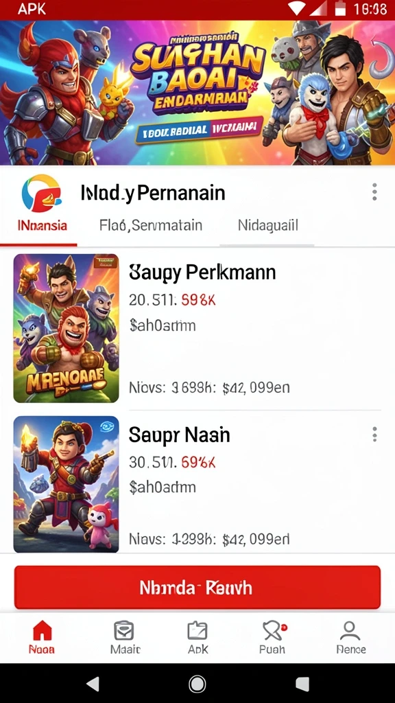Tampilan antarmuka yang menarik dan mudah digunakan.