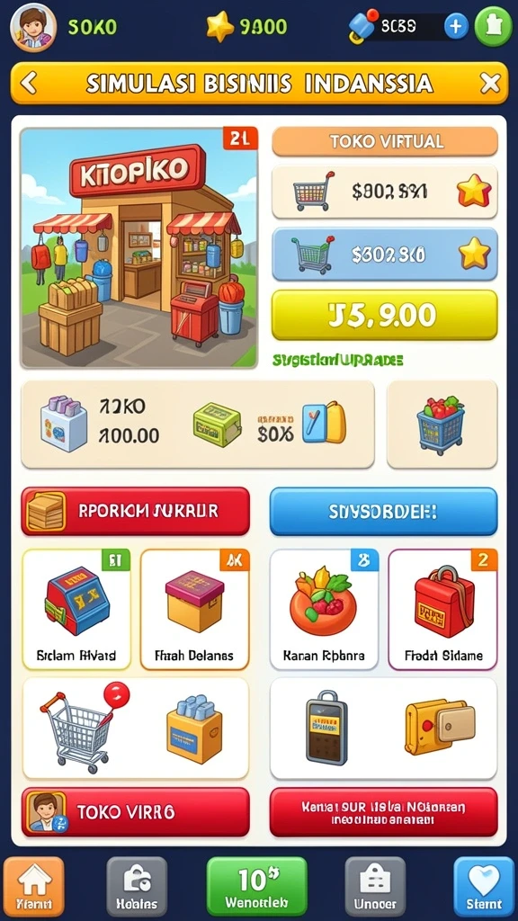 Tampilan menu utama DAX69 yang menarik.