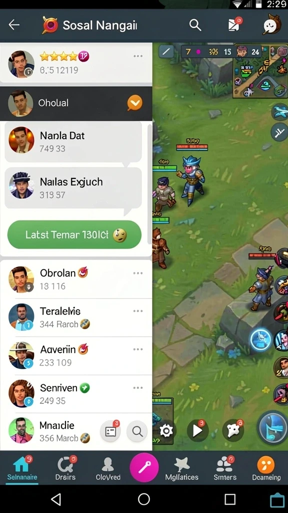 Tampilan antarmuka yang modern dan user-friendly.