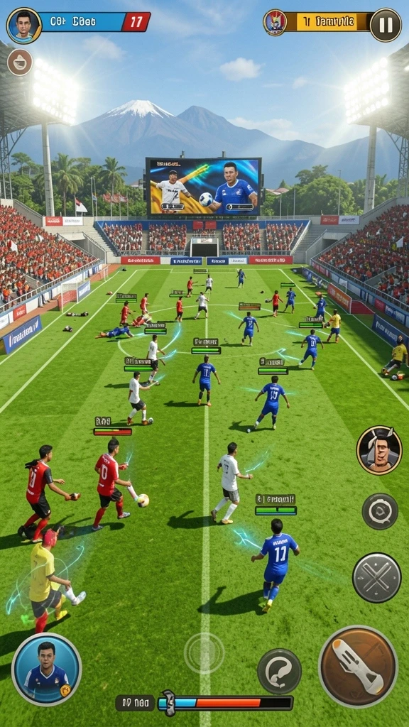 Mode multiplayer yang seru untuk bermain dengan teman.