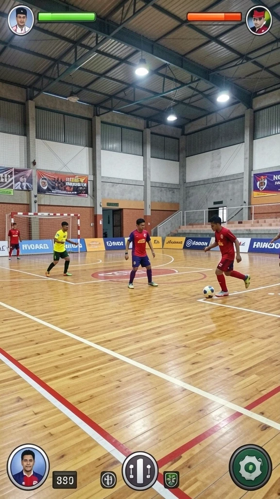 Fitur permainan yang seru dan menantang di setiap level.
