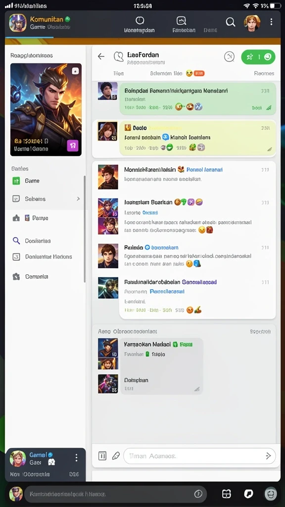 Fitur multiplayer yang memungkinkan bermain dengan teman.