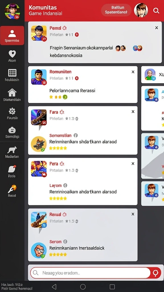 Lingkungan game yang kaya dan detail.