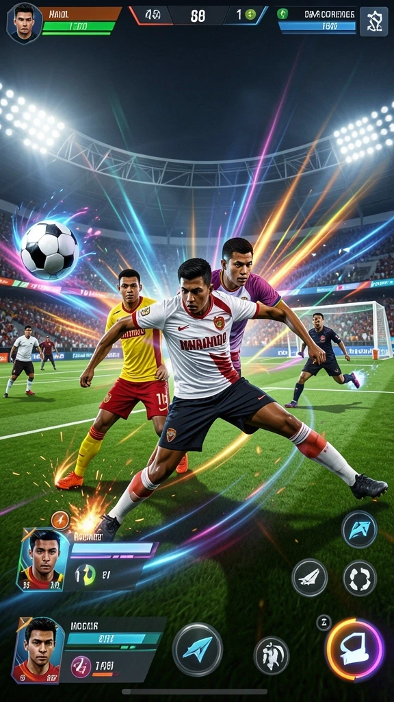Tangkapan layar menampilkan grafis menakjubkan dan gameplay menarik.