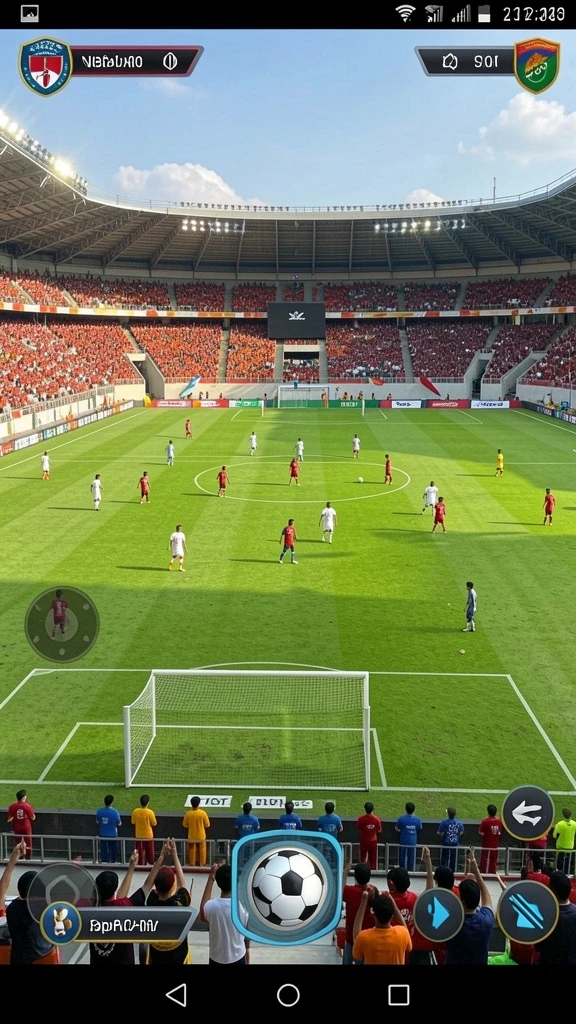 Karakter unik tersedia untuk meningkatkan permainan.