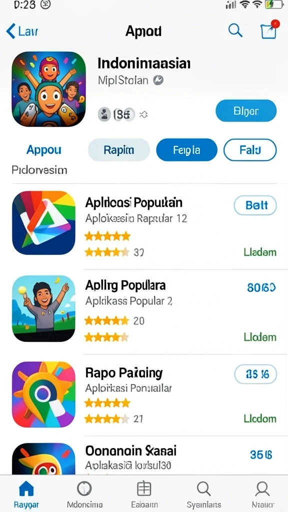 Beragam permainan slot dengan grafis menawan.