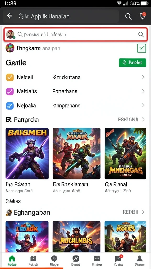 Fitur multiplayer yang memungkinkan bermain dengan teman.