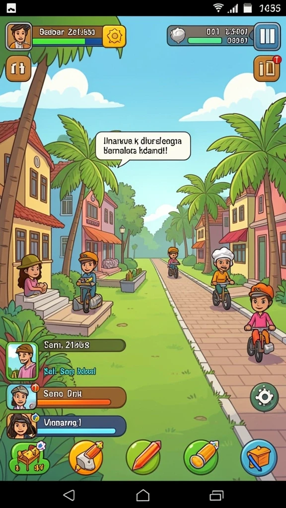 Pengalaman multiplayer yang seru dan kompetitif.
