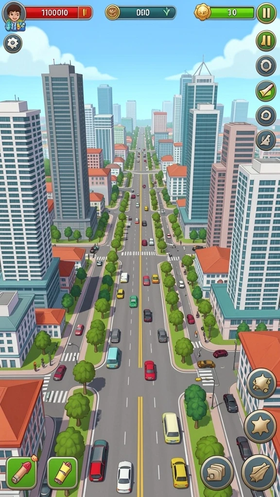 Cuplikan gameplay seru yang menguji keterampilan pemain.