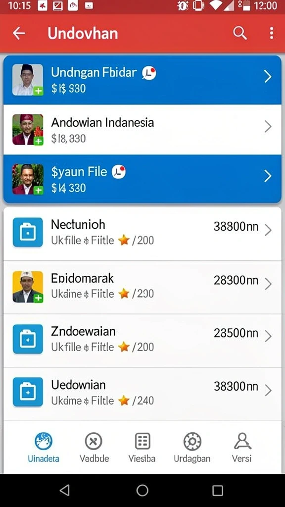 Tampilan utama aplikasi LEBAH777 yang menarik.