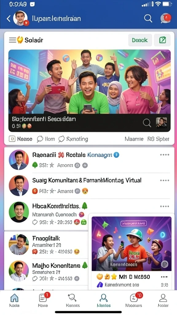 Tutorial interaktif untuk pemula agar cepat memahami cara bermain.