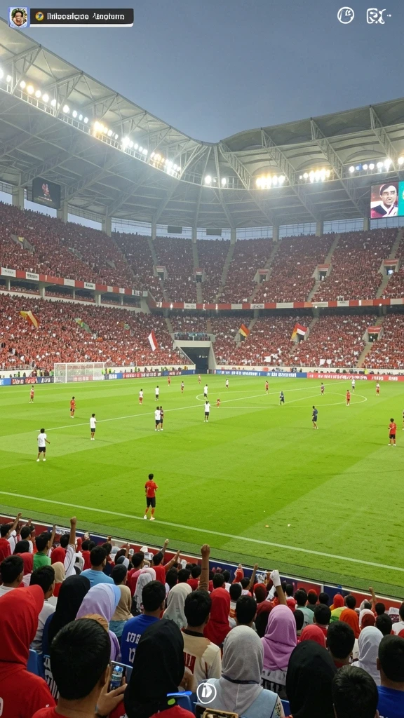 Screenshot 3: Pengguna berinteraksi dengan karakter lain dalam game.