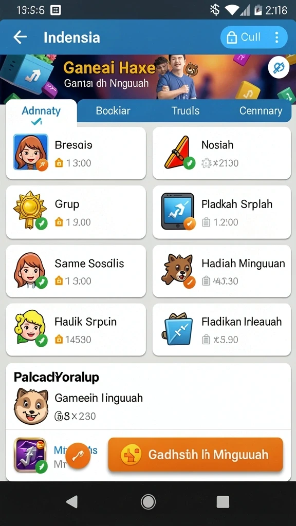 Fitur bonus harian yang memberikan keuntungan ekstra.