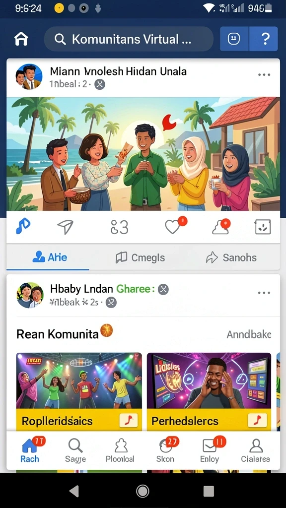 Fitur turnamen harian yang memberikan tantangan baru.