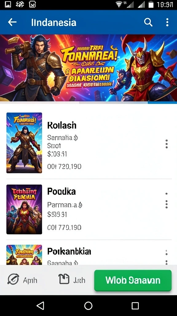 Karakter baru yang bisa dipilih dan diupgrade.
