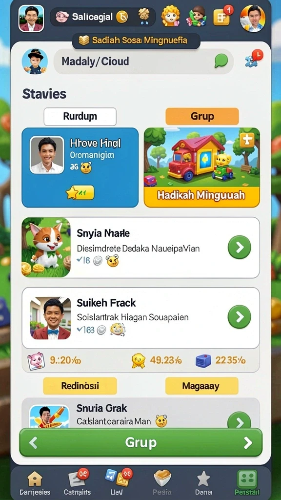 Tampilan antarmuka yang intuitif dan mudah digunakan.