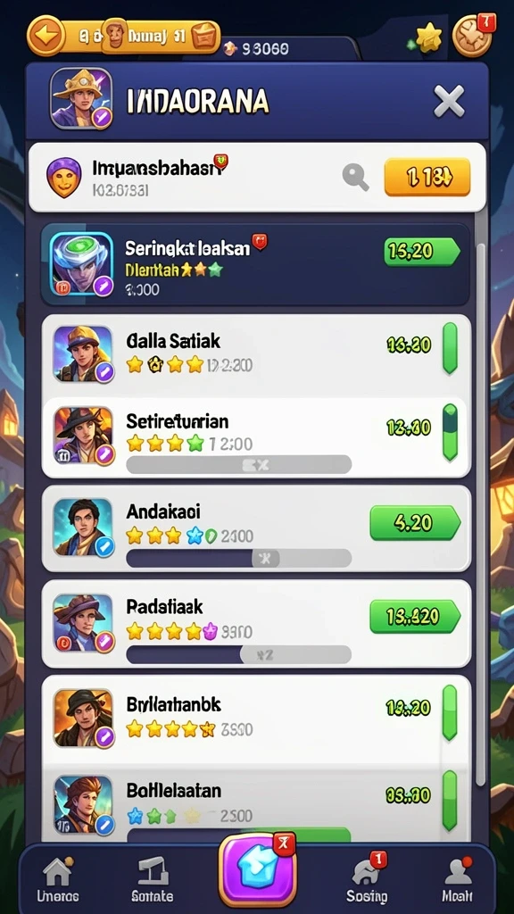 Level yang menantang dengan grafis menawan.