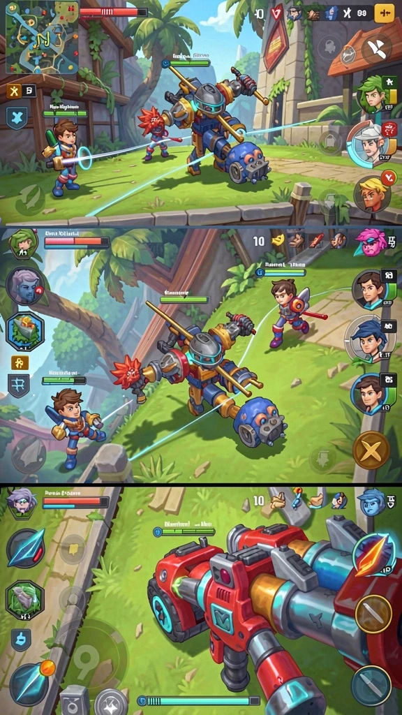 Fitur mode multiplayer yang memungkinkan bermain bersama teman.