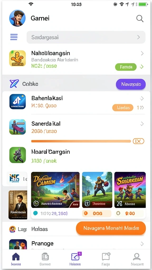 Fitur sosial untuk terhubung dengan teman-teman.