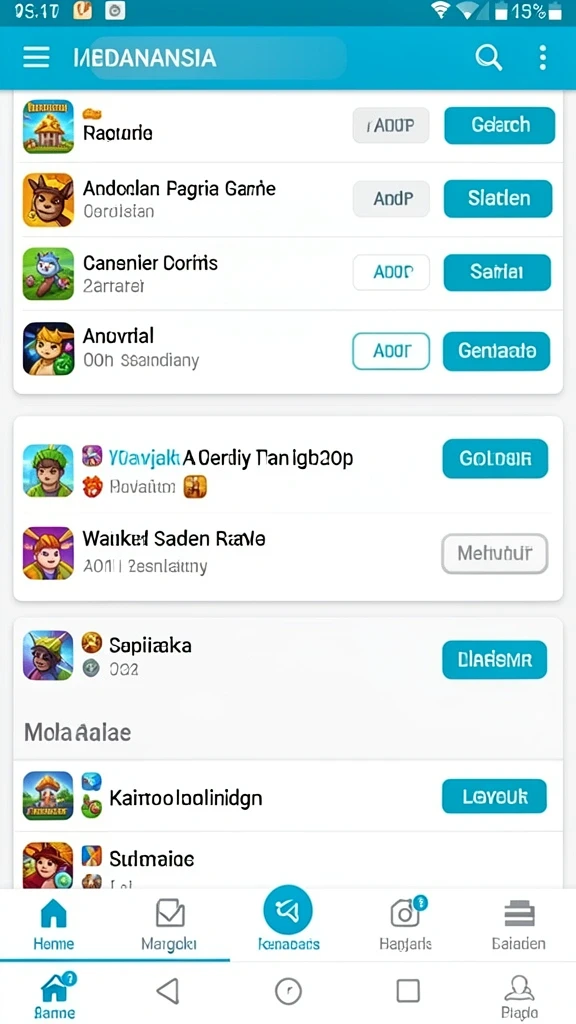 Tampilan antarmuka yang user-friendly dan menarik.