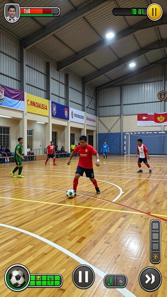Tampilan awal ZK988 dengan karakter utama yang menarik.