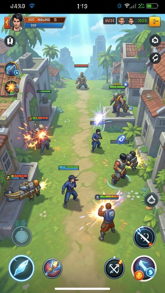 Saat bermain mode multiplayer dengan teman-teman.